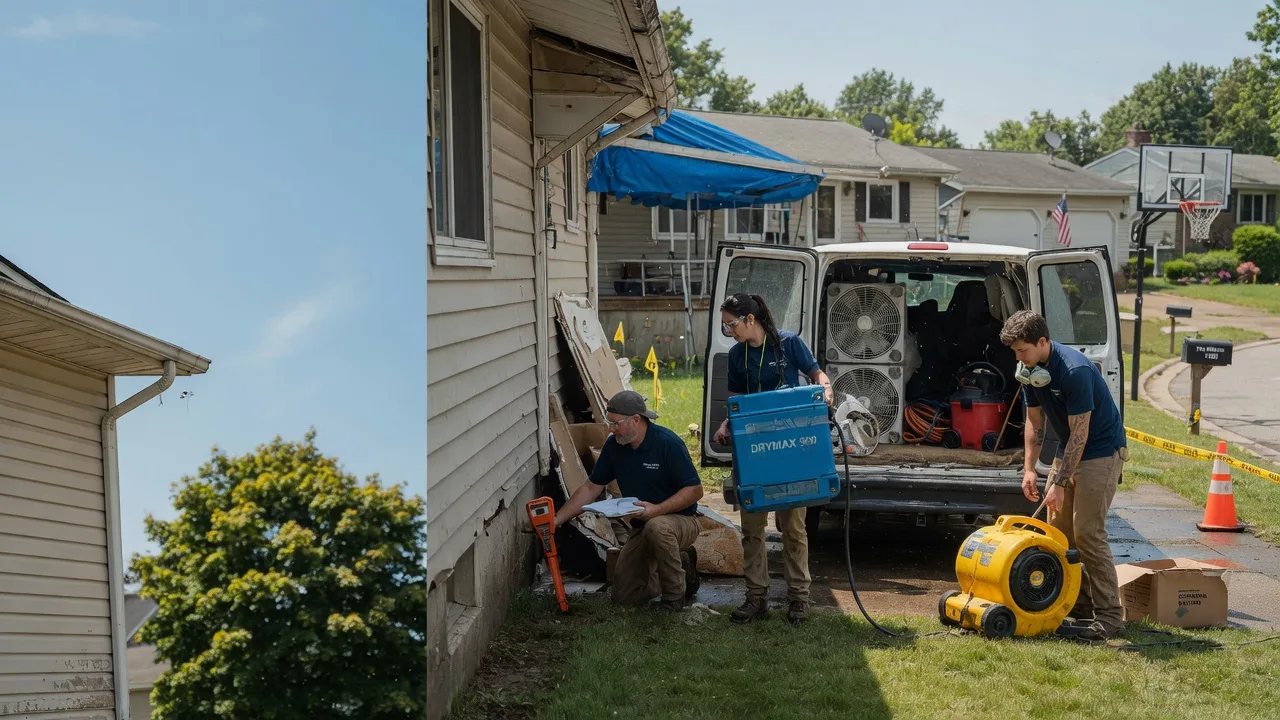 Ceiling Leak Cleanup in Houlton, ME near me